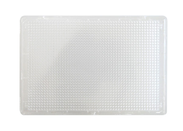1536 Round Well, Clear, High Base, Evap Barrier, MaKO, Solid Bottom - Image 5