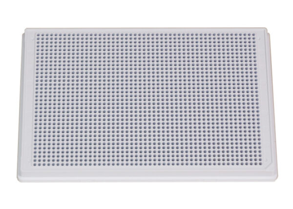 1536 Round Well, White, Low Base, Evap Barrier, MaKO Flanged - 100µM - Image 5