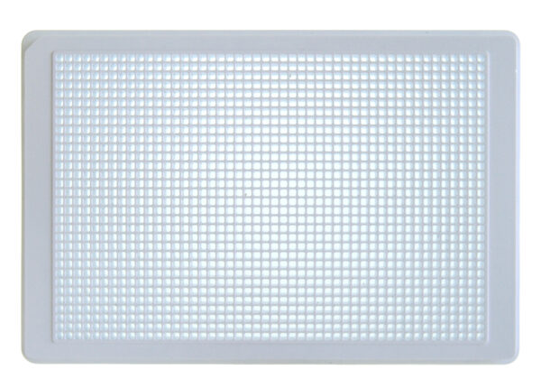 1536 Square Well, White, High Base, Solid Bottom - Image 20