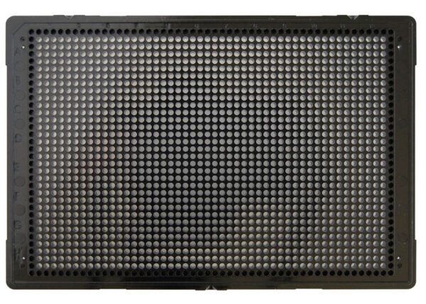 1536 Round Well, Black, High Base, Evap Barrier, MaKO, Solid Bottom - Image 6