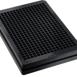 384 Square Well, Black, Low Base,  Evap Barrier, 188µM - Aurora