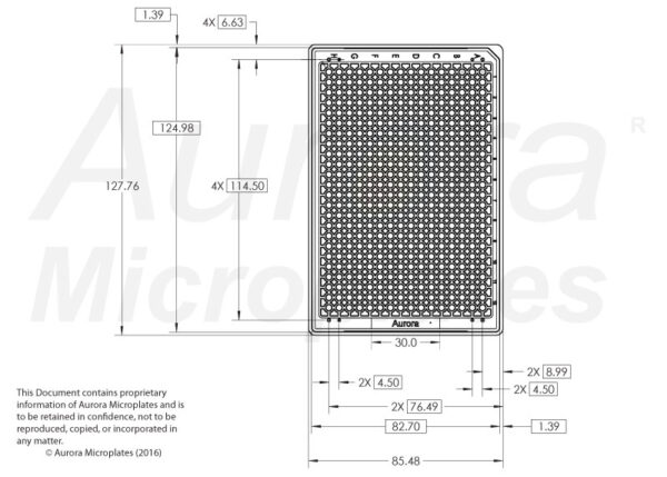 384 Round Well, White, Imager Quality, Low Volume - 188µM - Aurora - Image 4