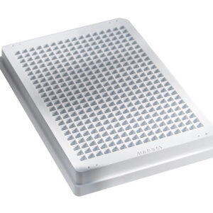 384 Square Well, White, Low Base, Evap Barrier, Solid Bottom - Aurora