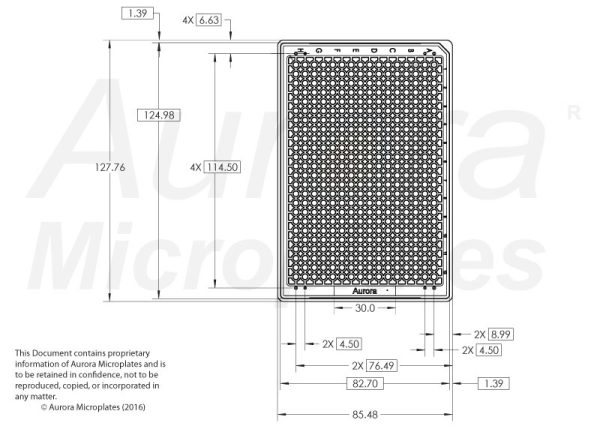 384 Round Well IQ LV - White - Solid  - Aurora - Image 3
